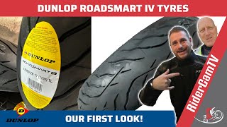 Dunlop Roadsmart 4 Tyres  New Tyres coming to RiderCamTV [upl. by Margot]