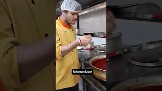 Schezwan sauce recipe hotel food tandoorchef chefing chefking cheflife chef [upl. by Pirali799]