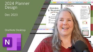 2024 OneNote planner design [upl. by Weissberg]