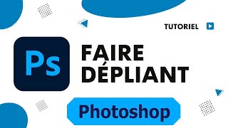 Comment faire un dépliant sur Photoshop [upl. by Anayra]