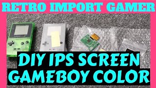 DIY IPS SCREEN IN A GAMEBOY COLOR [upl. by Aleck]