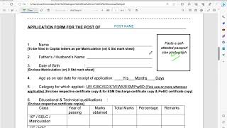 Defence Services Staff College DSSCNilgiris Recruitment2023 DSSC offline form kaise bharoffline [upl. by Ignazio898]