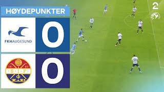 Haugesund 0  0 Strømsgodset  Høydepunkter [upl. by Aseneg]