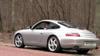 Porsche 996 34L sport exhaust  SCART Classic [upl. by Leontina]