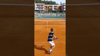 Lorenzo Musetti vs David Quayle Tennis Practice at The Academy [upl. by Pepillo]