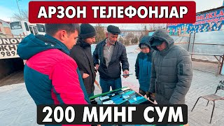 РАБОЧИЙ ТЕЛЕФОН НАРХЛАРИ  ISHLATILGAN TELEFON NARXLARI [upl. by Bubalo945]