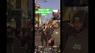 Skepta amp His Brother JME freestyle On The London Streets 😱 [upl. by Ai]