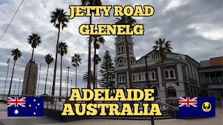 Exploring Adelaide Australia City Walking Tour of Jetty Road Glenelg 2023 [upl. by Euqina245]