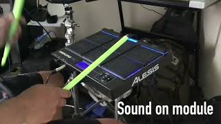 Alesis Samples pad Pro [upl. by Notsag]