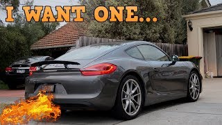 2014 Porsche Cayman 981  Launch Control  Sports Exhaust [upl. by Andrade962]