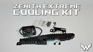 ASUS ROG Zenith Extreme Cooling Kit Installation [upl. by Nerahs448]