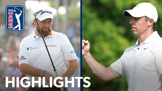 Rory McIlroy and Shane Lowry combine for memorable win  Round 4  Zurich Classic  2024 [upl. by Stearne]