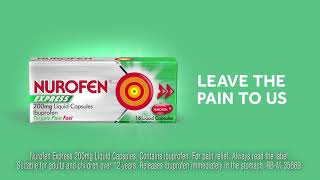 Nurofen Express  Leave the Pain to Us 2021 [upl. by Lahey]