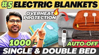 Electric Bed Warmer⚡Best Electric Blanket Under 1000⚡Best Electric Heated Blanket 2024⚡ [upl. by Dace]