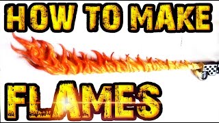 HOW TO sculpt FLAMES for Flamer and REPOSE Dreadnought Legs  40k Green Stuff [upl. by Eniluqaj]