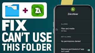 How To Fix Cant Use This Folder  Cant Use This Folder To Protect Your Privacy Problem Solved [upl. by Cita]