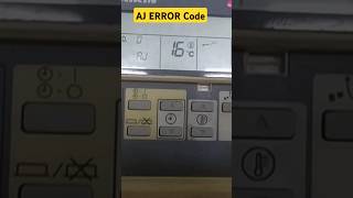 How to solve Aj error code daikin ACairconditioner shorts ytshorts trending [upl. by Bridwell]