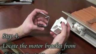 Motorized 2quot Wood Blind Battery Operated DoItYourself Kit Installation Video [upl. by Efinnej969]