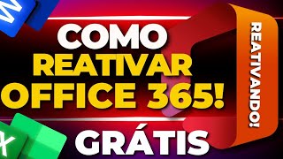 COMO REATIVAR O OFFICE 365 GRATUITO  SOLUÇÃO DE ATIVAÇÃO  Faça um Reativador do Office 365 [upl. by Reede]