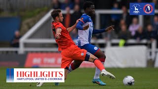 🎥 Pools lose out to Dorking  Hartlepool United 02 Dorking Wanderers [upl. by Herwin205]