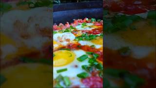 Shakshuka🍳 Шакшука шакшука shakshukarecipe shakshuka cooking israel fire recipe saj food [upl. by Jud256]