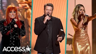 2023 PCCAs Top Moments Kelsea Ballerini Blake Shelton Wynonna Judd Toby Keith Lainey Wilson [upl. by Treharne]