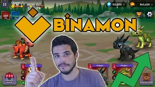 BINAMON NUEVO JUEGO NFT PLAY TO EARN ¿OTRO RIVAL DE AXIE INFINITY [upl. by Belicia]