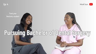 MedChats ep 4 UWC final year dentistry student on dentistry requirements courses amp experience [upl. by Leeann]