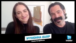 Melanie Scrofano amp Tim Rozon Talk Wynonna Earp Season 4  TV Insider [upl. by Egres]