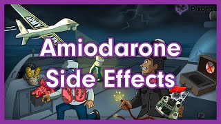 Amiodarone Side Effects Mnemonic for Nursing Pharmacology NCLEX [upl. by Nan]