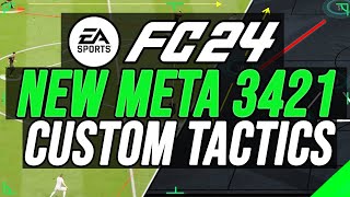 3421 NEW META TACTICS  MORE OVERPOWERED THAN THE 4321  EA FC 24 [upl. by Anelaj23]