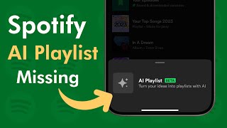 Spotify AI Playlist missing or not showing Youre not alone [upl. by Dewie391]