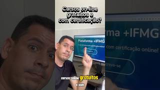 Cursos gratuitos e com certificação cursos certificado qualificacao [upl. by Leventhal268]