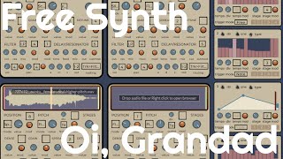 Free Synth  Oi Grandad No Talking [upl. by Enniotna878]