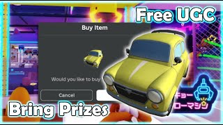 Free UGC Tokyo Claw Machine Script Hack • Bring Prizes Roblox [upl. by Rehpotsirhk]