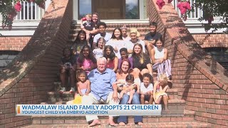 Wadmalaw Island family adopts 21 children [upl. by Land966]