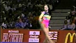 Nadia Comaneci 1992 McDonalds Gymnastics Spectacular with Bart Conner [upl. by Patman555]