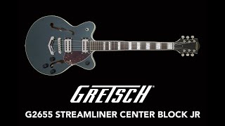 Gretsch G2655 Streamliner Center Block Jr with VStoptail  Demo [upl. by Alyose]