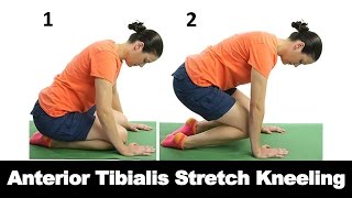 Anterior Tibialis Stretch Kneeling  Ask Doctor Jo [upl. by Yllod]