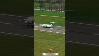 FlyBe Takeoff  Innsbruck Airport plane spotting  world of airports  GAME game [upl. by Estella]