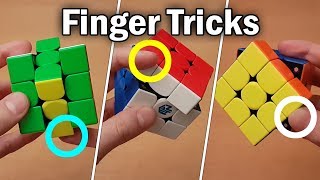 Rubiks Cube Finger Tricks Tutorial Beginner to Advanced [upl. by Iznekcam]