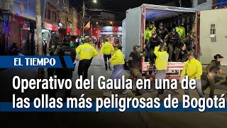 Exclusivo Así se vive un operativo del Gaula en una de las ollas más peligrosas de Bogotá [upl. by Lorelei532]