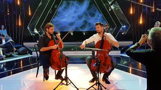 2CELLOS w Polsce  kulisy wizyty promocyjnej [upl. by Ynalem918]