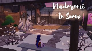 ❄️Madoromi In Snow  Serenitea Pot Tutorial Silken Courtyard [upl. by Ennaitsirhc]