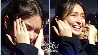 Kathryn Bernardo NAIYAK Habang Kumakanta si Daniel Padilla sa Kanyang Concert [upl. by Adnohsal]