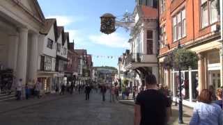 Guildford High Street amp Clock [upl. by Lennahc]