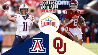 Alamo Bowl 2023 Simulation  Arizona vs Oklahoma [upl. by Daigle679]