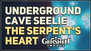 The Serpents Heart Underground Cave Seelie Genshin Impact [upl. by Farkas]