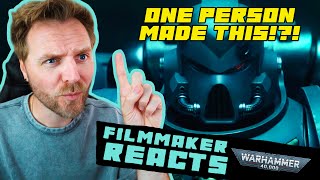 FILMMAKER REACTS TO ASTARTES PARTS 1  5 WARHAMMER 40000 PROJECT BY SYAMA PEDERSEN [upl. by Siradal]