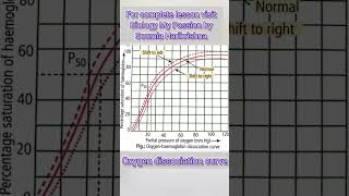 Oxygen Haemoglobin Dissociation curve [upl. by Llewop]